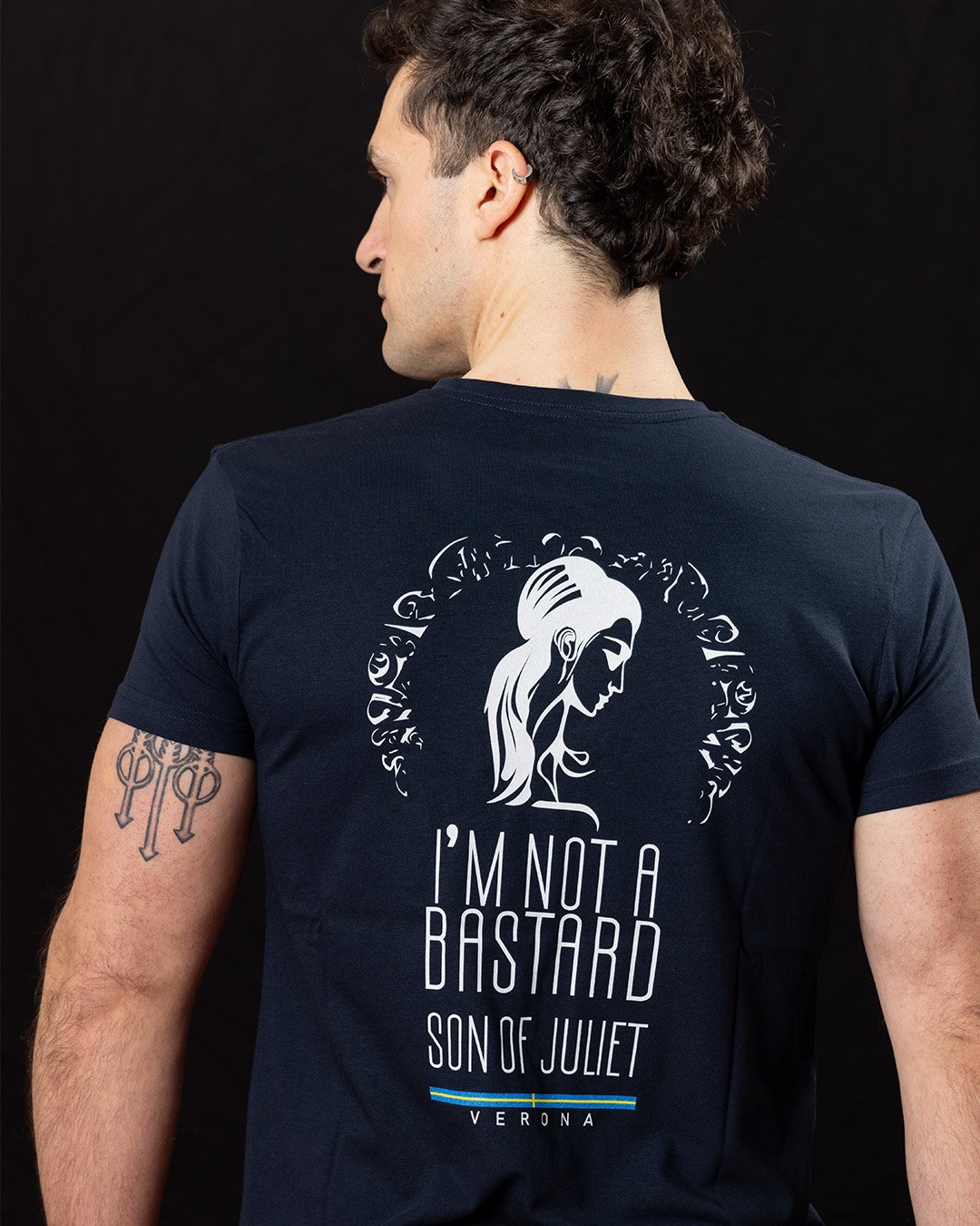 T-Shirt - Bastard tee Navy - immagine 4