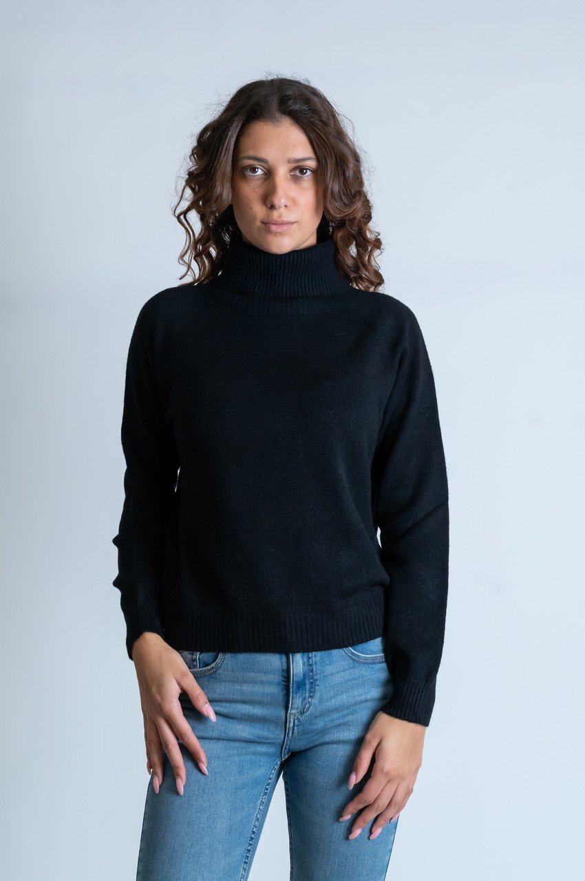 Maglie - Maglia dolcevita relax Nero