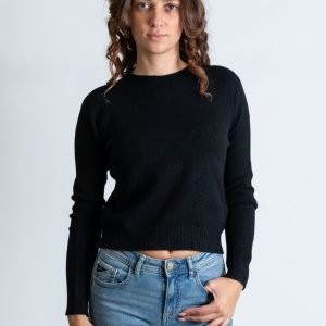 Maglie - Maglia giro boxy Nero