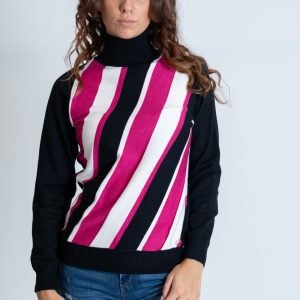 Maglie - Maglia dolcevita lurex