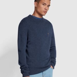 Maglie - Birchall crew maglia Sail Blue