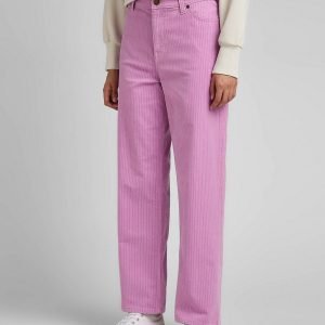 Pantaloni - Wide leg lon pant. velluto