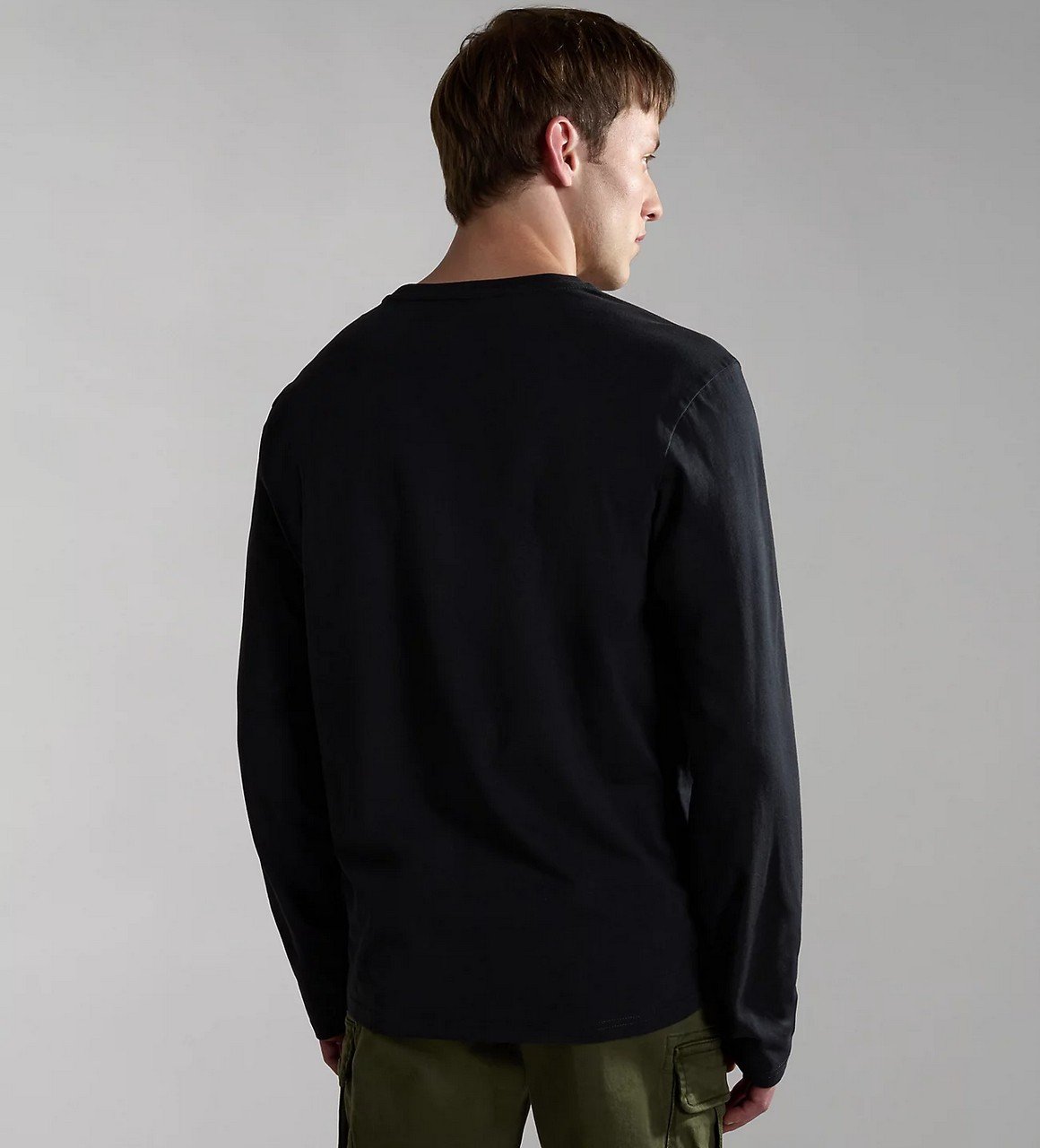 T-shirt m/l - Salis LS t shirt Black - immagine 3
