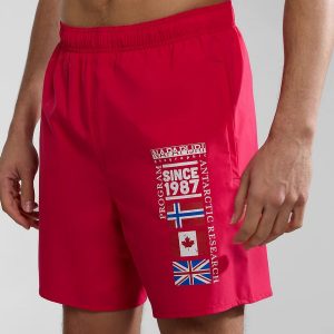 Short bagno - V-Sahtu swim short Red