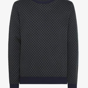 Maglie - Round Micro Jacquard maglia na