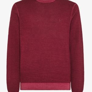 Maglie - Round Vintage maglia bordeaux