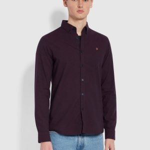 Camicie - Steen shirt Burgundy