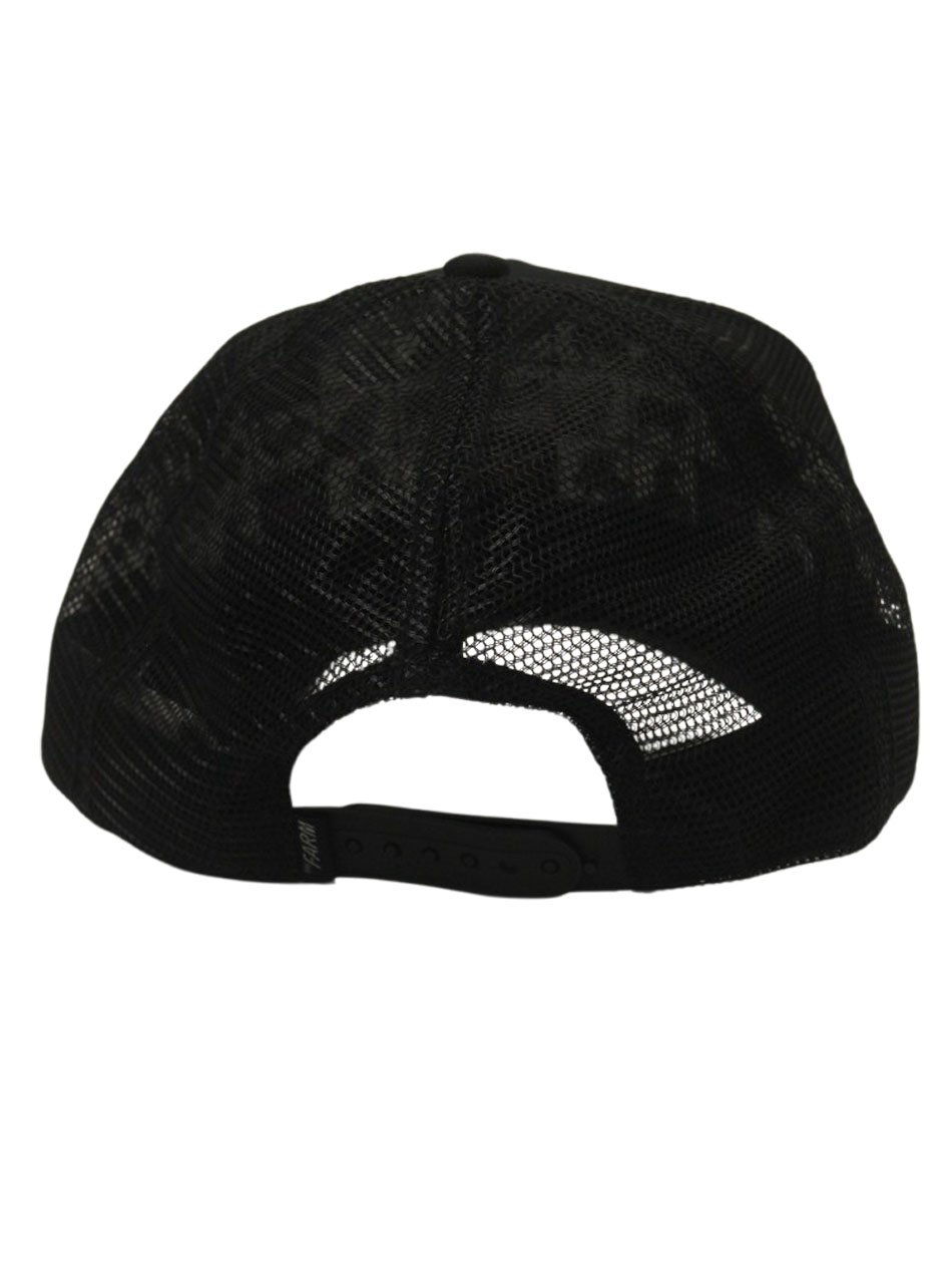 BERRETTI - Lone Wolf trucker cap Black - immagine 3