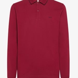 Polo manica lunga - Polo Small Srtipes rosso