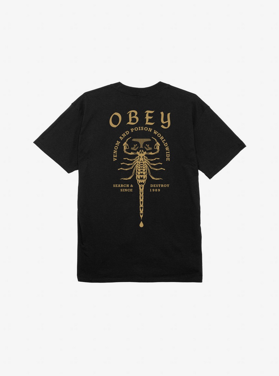 T-Shirt - Scorpion tee Black - immagine 2