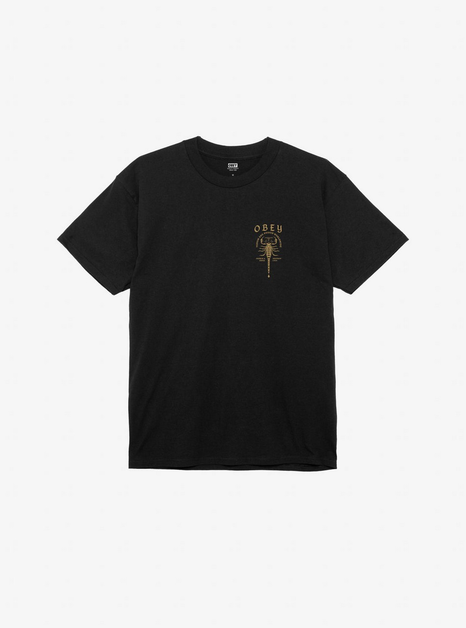 T-Shirt - Scorpion tee Black