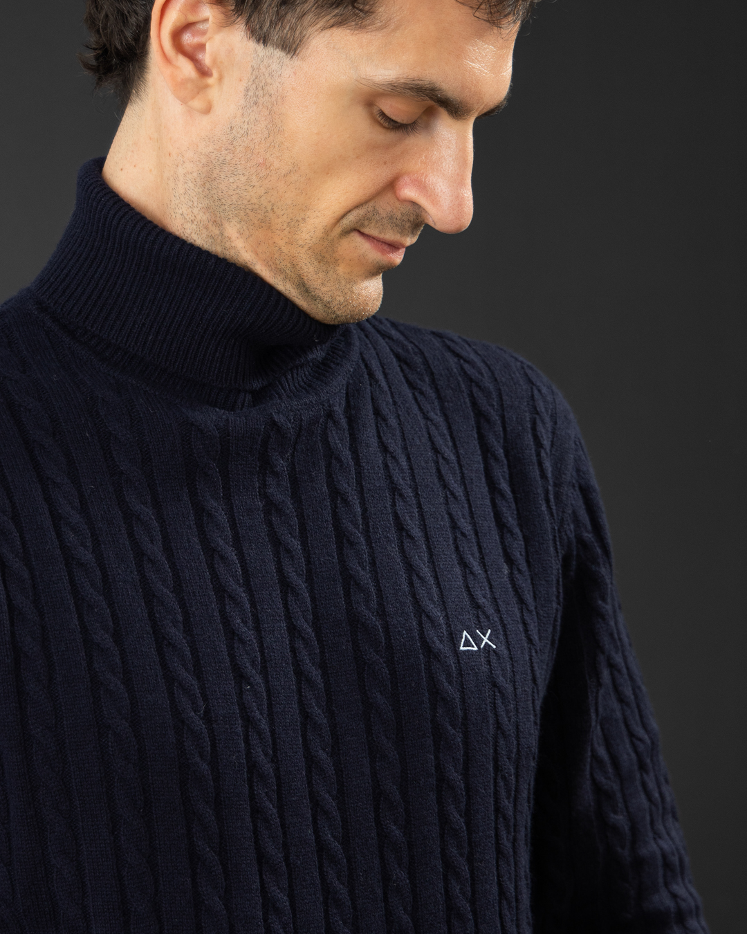 Maglie - Turtle cable Navy Blue - immagine 5