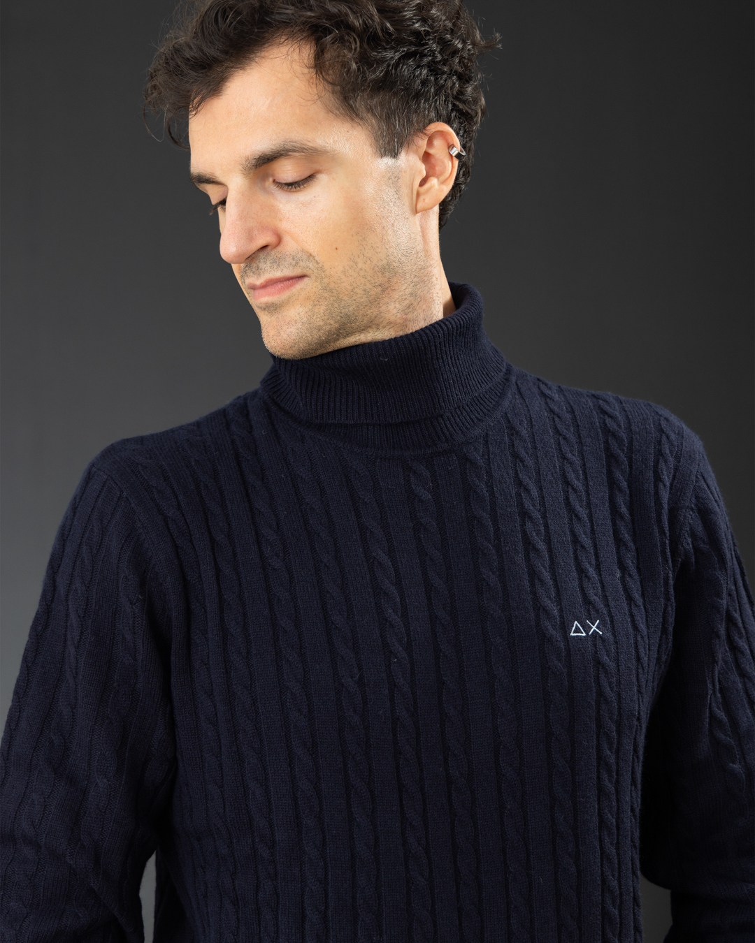 Maglie - Turtle cable Navy Blue - immagine 6