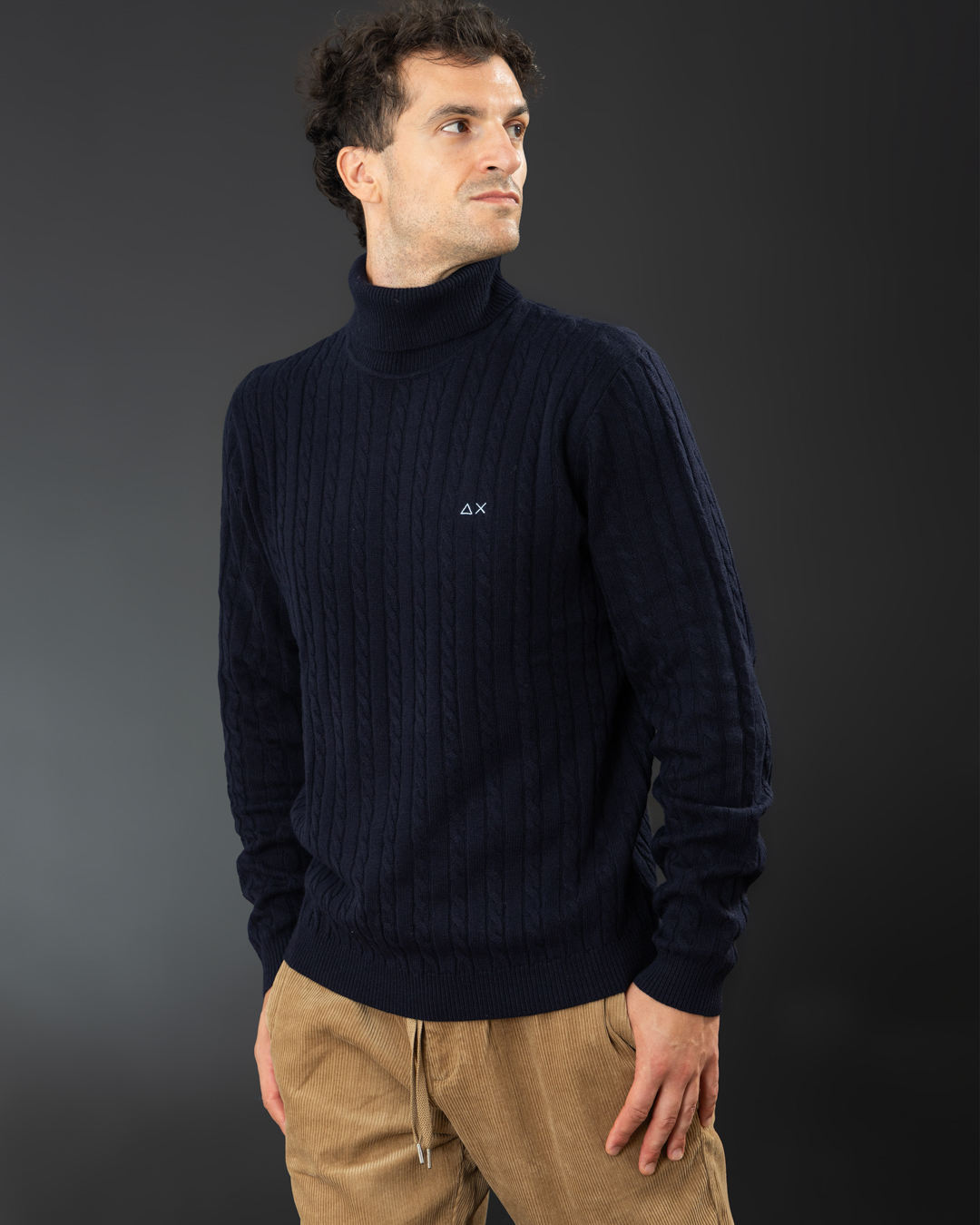 Maglie - Turtle cable Navy Blue - immagine 3