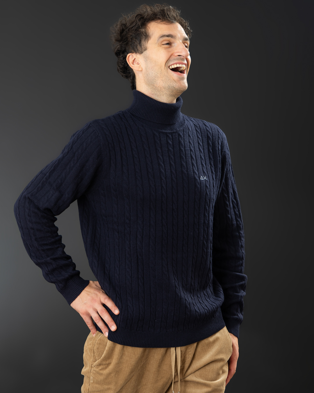 Maglie - Turtle cable Navy Blue - immagine 4