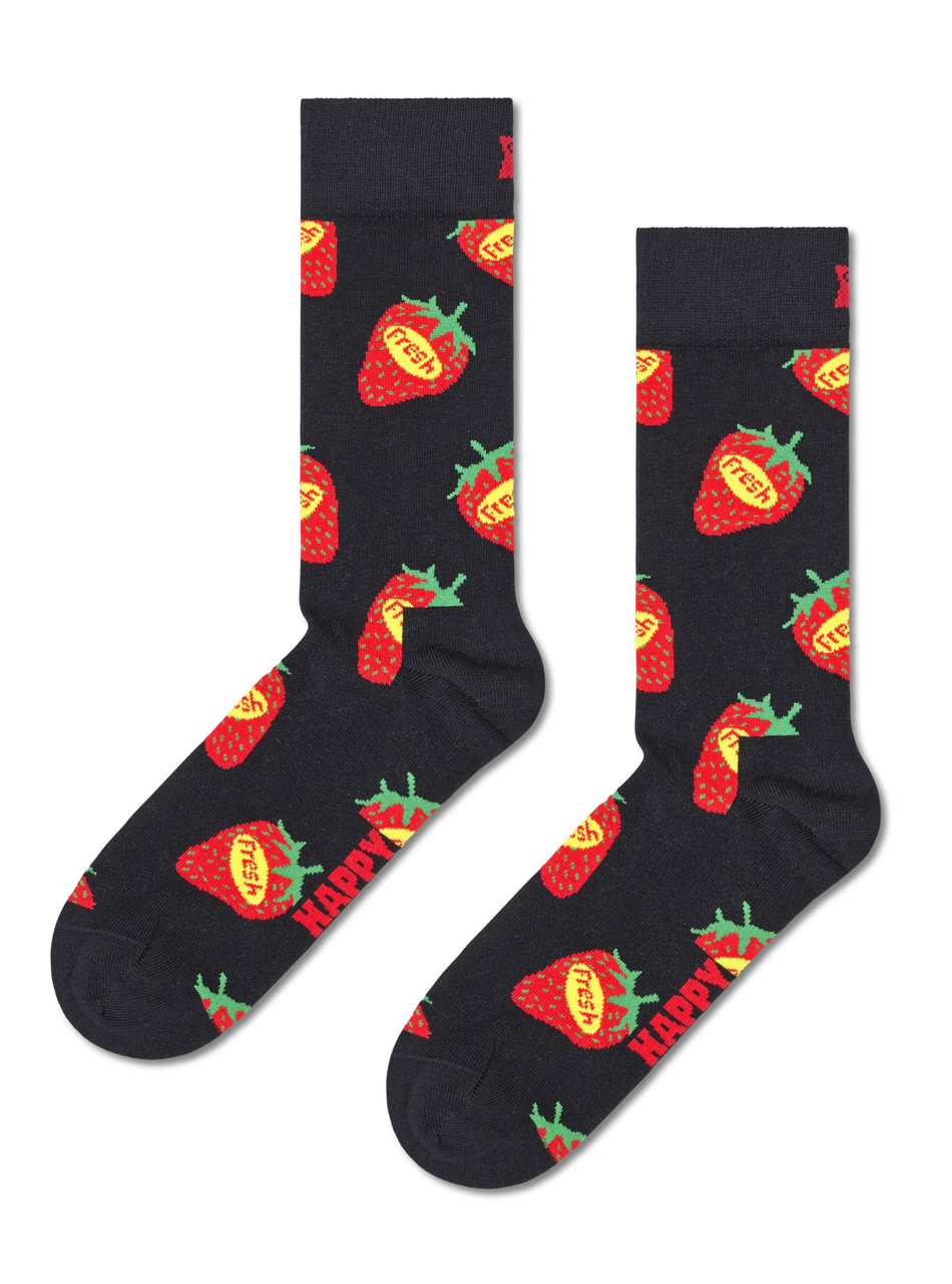 Calze - Strawberry Fresh sock Black