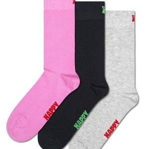 Calze - 3 pack Solid sock Grey