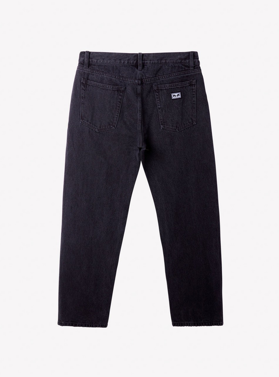 Jeans - Hardwork denim Faded Black - immagine 2