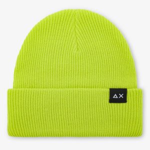 Berretti lana - Cap solid funky Lime