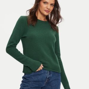 Maglie - Soft wool crew Ornamental Green