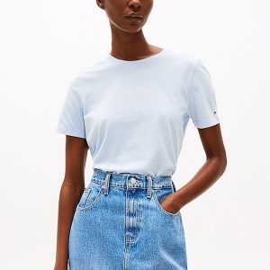 T-Shirt - Reg script tee B.Blue