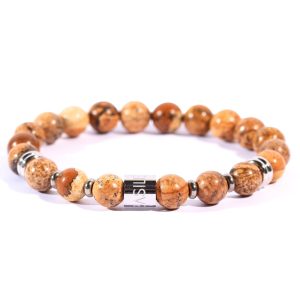 Bracciale - Bracciale pietra Jasper Paesin Sabbia