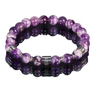 Bracciale - Bracciale pietra Ametista Viola