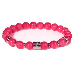 Bracciale - Bracciale pietra Occhio di Tigre Rosa