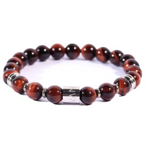 Bracciale - Bracciale pietra Occhio di Tigre Marrone