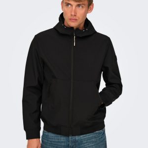 Giacconi - Onsbowie softshell jacket Black