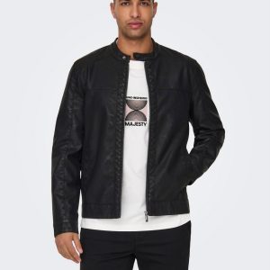 Giacconi - Onsmike racer jacket Black