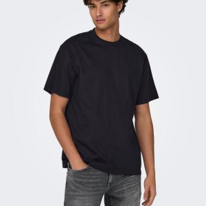 T-Shirt - Onsfred life tee Black