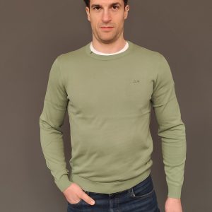 Maglie - Sweater basic Verde Salvia
