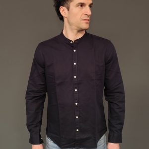 Camicie - Shirt linen korean Navy