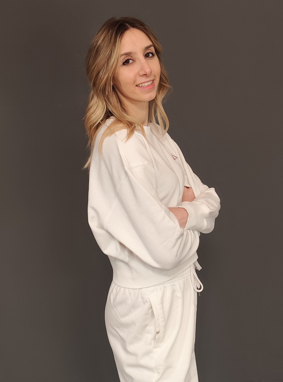 Felpe - Sweat crop Bianco/Panna - immagine 5