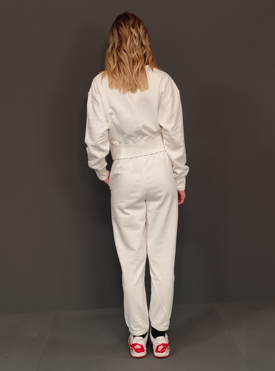 Felpe - Sweat crop Bianco/Panna - immagine 7