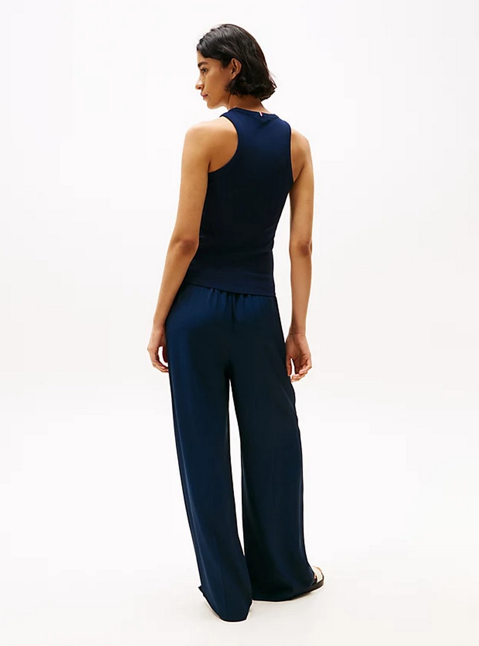 Canotte - Slim rib tank Dark Navy - immagine 4