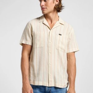 Camicia m/m - Camp shirt m/m Soy Bean