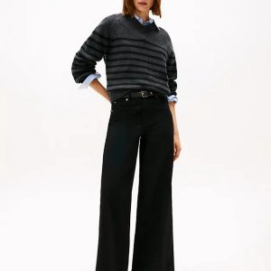 Jeans - Wide leg denim 70 s Black