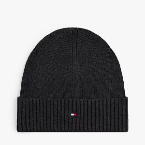 Berretti lana - Flag pima cotton beanie Charcoal Gray