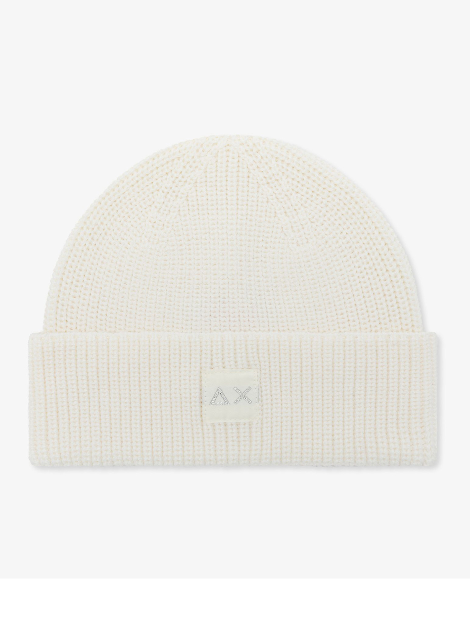 Berretti lana - Cap basic Bianco Panna