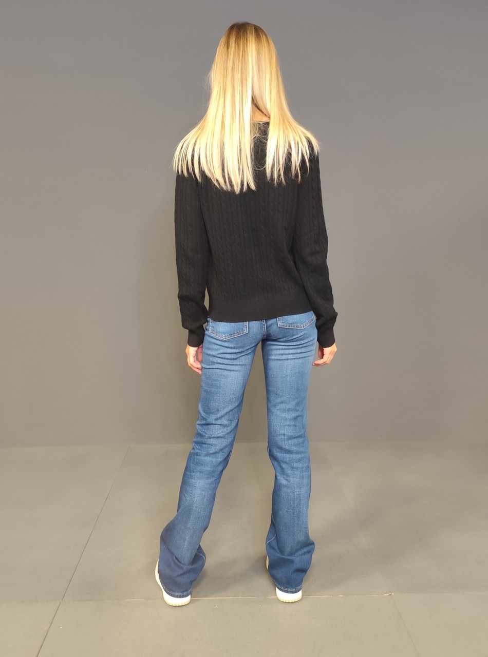 Maglie - Cardigan roundneck Nero - immagine 4