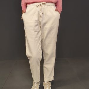Pantaloni - Trousers corduroy Bianco Panna