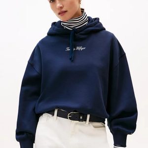 Felpe - Classic script hoodie Dark Navy
