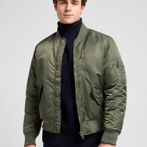 Giacconi - Bomber jacket oak moss Green