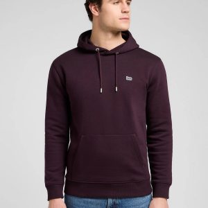 Felpe - Plain hoodie Deep Wine