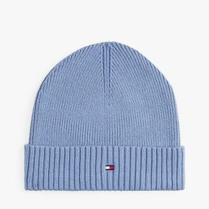 Berretti lana - Flag pima cotton beanie Brisk Blue