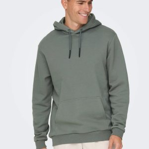Felpe - Onsceres hoodie sweat Castor Gray