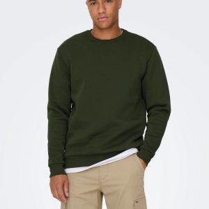 Felpe - Onsceres crew sweat Rosin