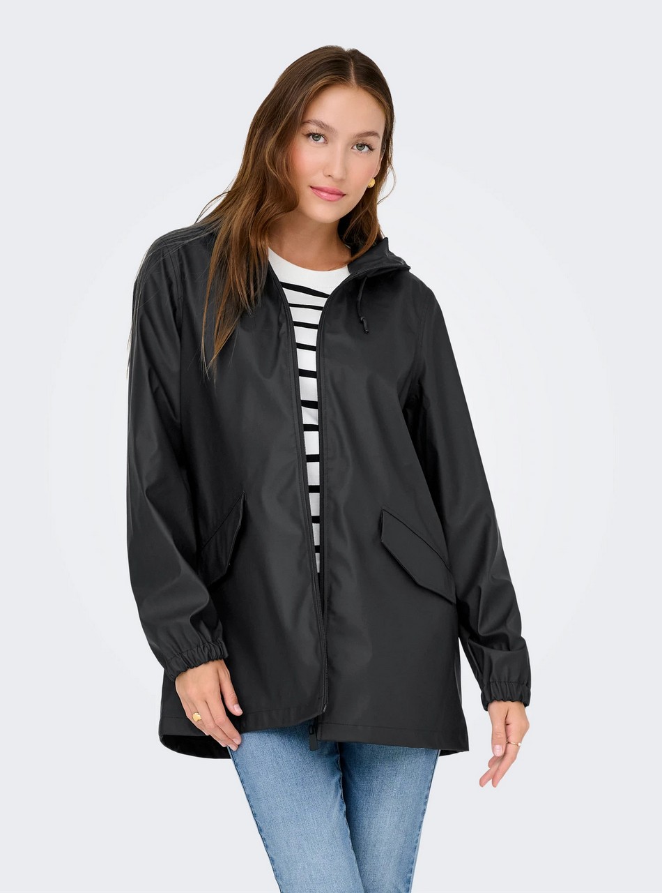 Giacconi - Jdymulan raincoat Black - immagine 2